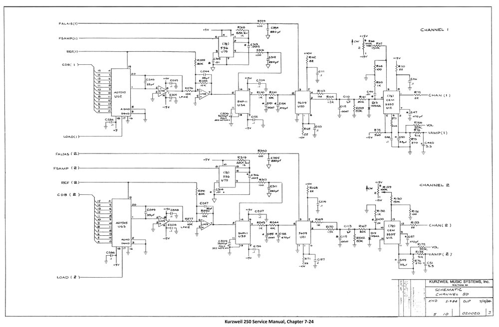 Schematic Channel Board, 10 sheets - Sheet 5